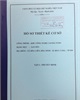 01 - Acceptance reports on the construction survey and basic design dossier